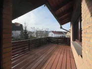 großer Balkon