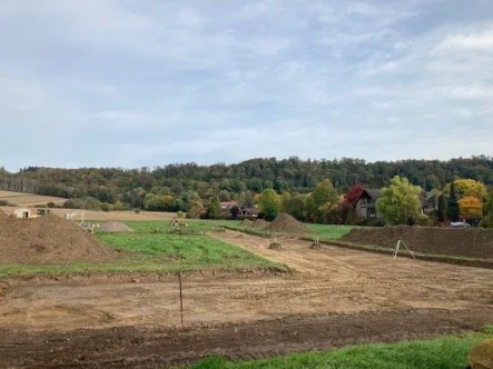 Vorbereitung Privatstraße - Grundstück kaufen in Hessisch Oldendorf - Startschuss ist gefallen!! Baugrundstück für Einfamilienhaus