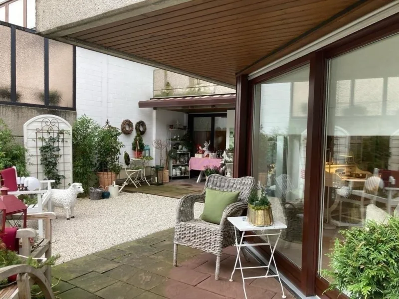 Terrasse - Wohnung kaufen in Bad Pyrmont - Willkommen in Ihrer Traumwohnung!