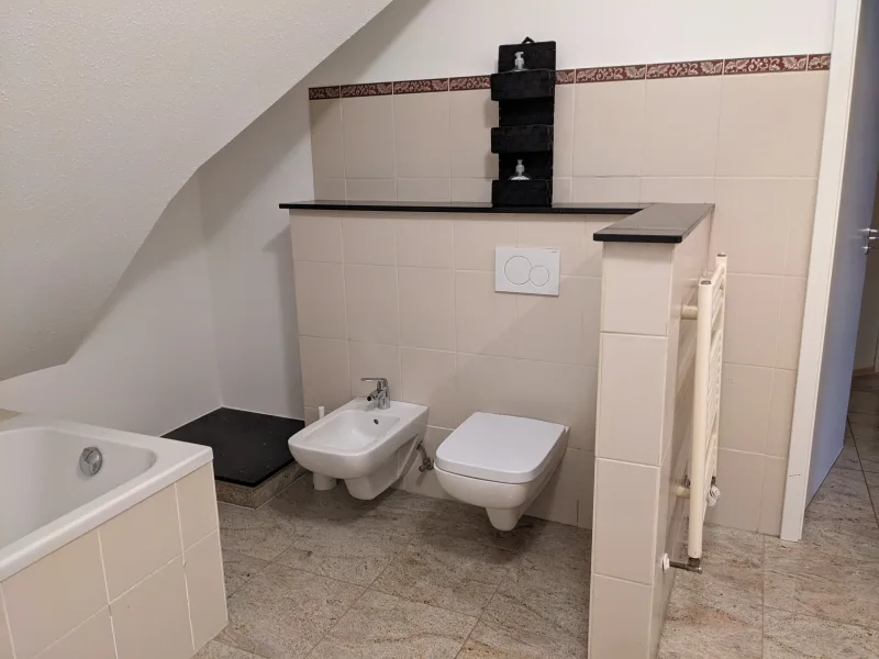 WC und Bidet