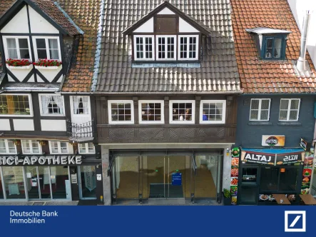 Außenaufnahme - Laden/Einzelhandel kaufen in Braunschweig - Historisches Geschäftshaus in bester Innenstadtlage 