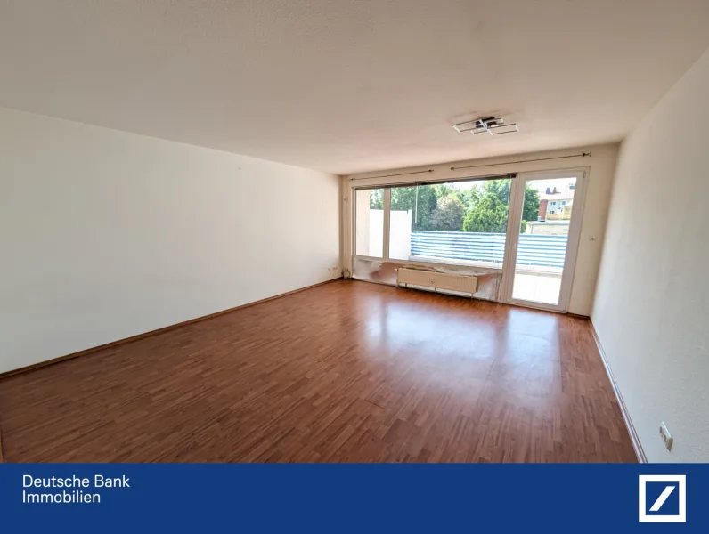 Wohnraum - Wohnung kaufen in Salzgitter - Kapitalanleger aufgepasst!c1 Zimmer, riesen Terrassenbalkon, perfekt für Ihre Mieter