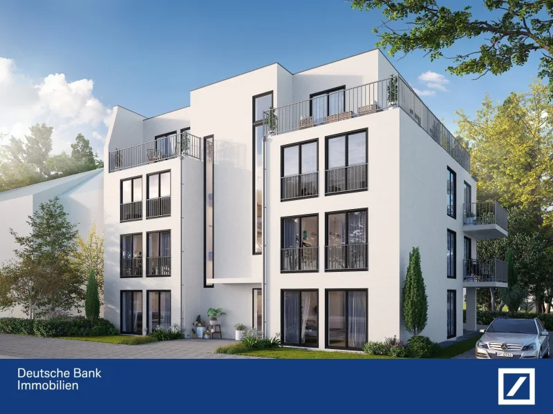 Vorderansicht - Haus kaufen in Duisburg - Energieeffizienter Neubau mit 9 Wohneinheiten