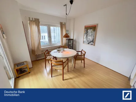 Wohnzimmer - Wohnung mieten in Düsseldorf - Düsseldorf Unterbilk Medienhafen, 2-Raum-App.-ca. 36 m²