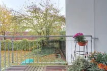 Balkon zum Garten