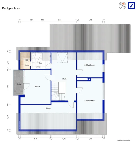 Grundriss: Dachgeschoss