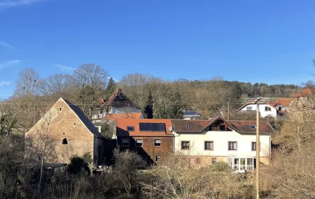 Außenansicht - Haus kaufen in Gersheim - Idyllisches Anwesen mit Charme und Privatsphäre in Gersheim-Walsheim