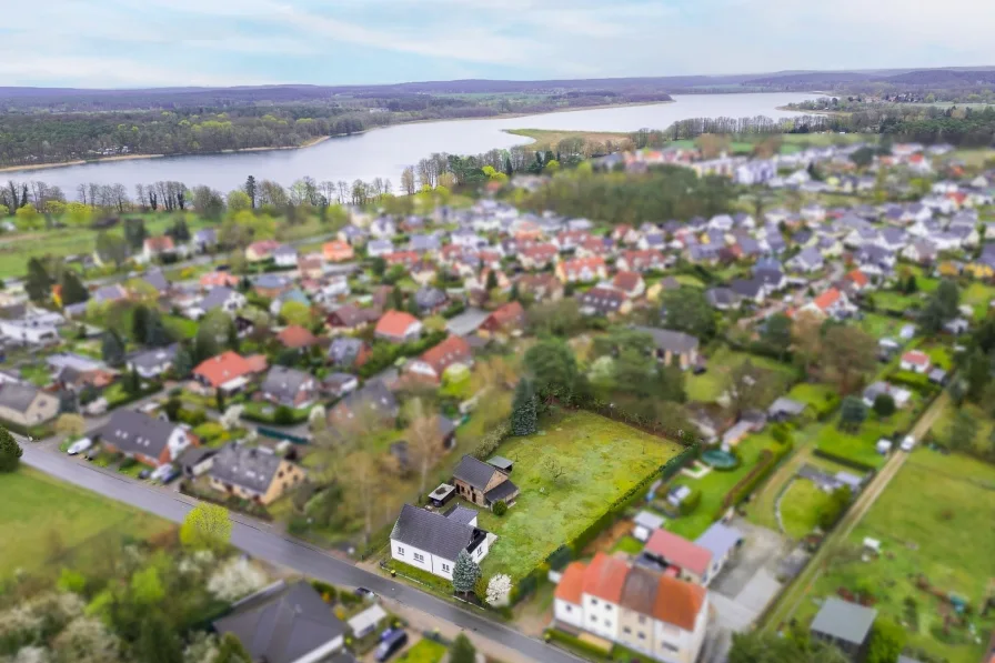 Blick auf den Seddiner See