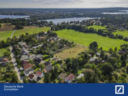 Weitblick - Grundstück kaufen in Schwielowsee - Wohnbaugrundstück mit Altbestand nahe Petzinsee