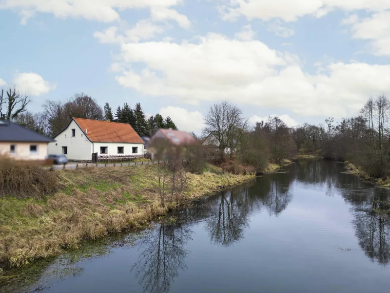 Blick vom Finower Fluss