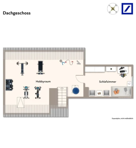 Grundriss Dachgeschoss