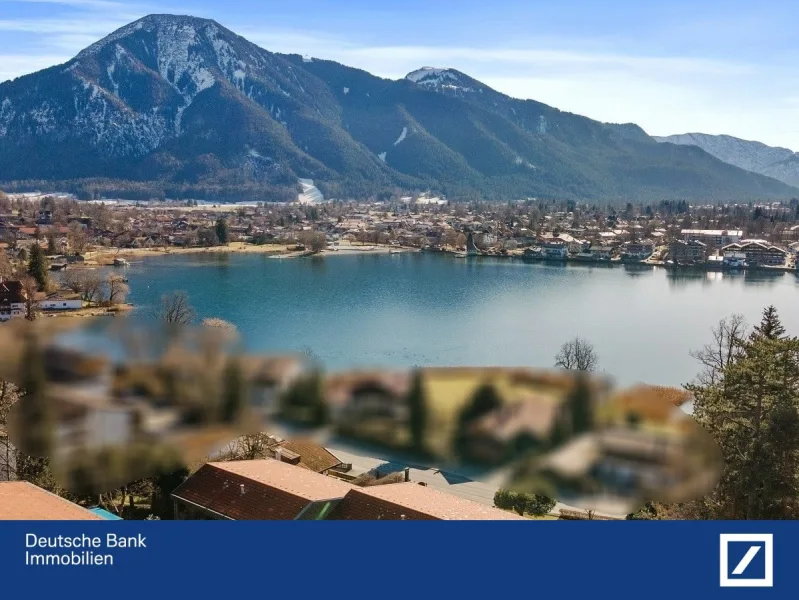 Ihr neuer Lieblingplatz - Wohnung kaufen in Tegernsee - Exklusive Terrassenwohnung am Tegernsee mit Panoramablick auf den Wallberg und den Tegernsee