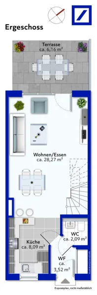 Grundriss - Erdgeschoss