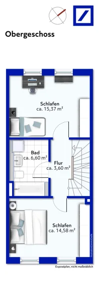 Grundriss - Obergeschoss