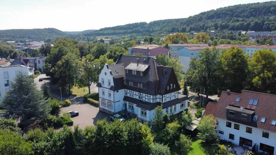 Außenbereich - Gastgewerbe/Hotel kaufen in Heilbad Heiligenstadt - Historisches 4-Sterne Hotel in Wachstumsregion mit Potenzial und charmantem Ambiente