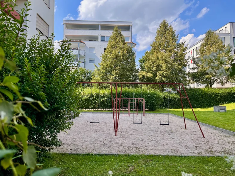 Hauseigener Spielplatz