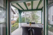 Windgeschützte Veranda