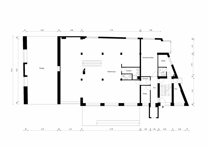 Grundriss Erdgeschoss