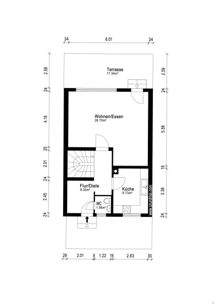 Grundriss Erdgeschoss