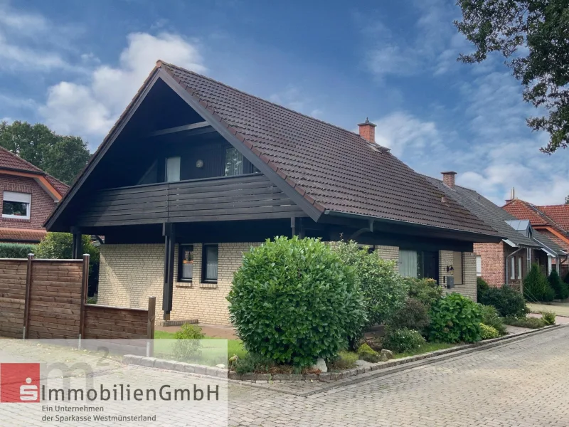 Straßenansicht - Haus kaufen in Borken - Freistehendes Einfamilienhaus in ruhiger Wohnlage von Borken