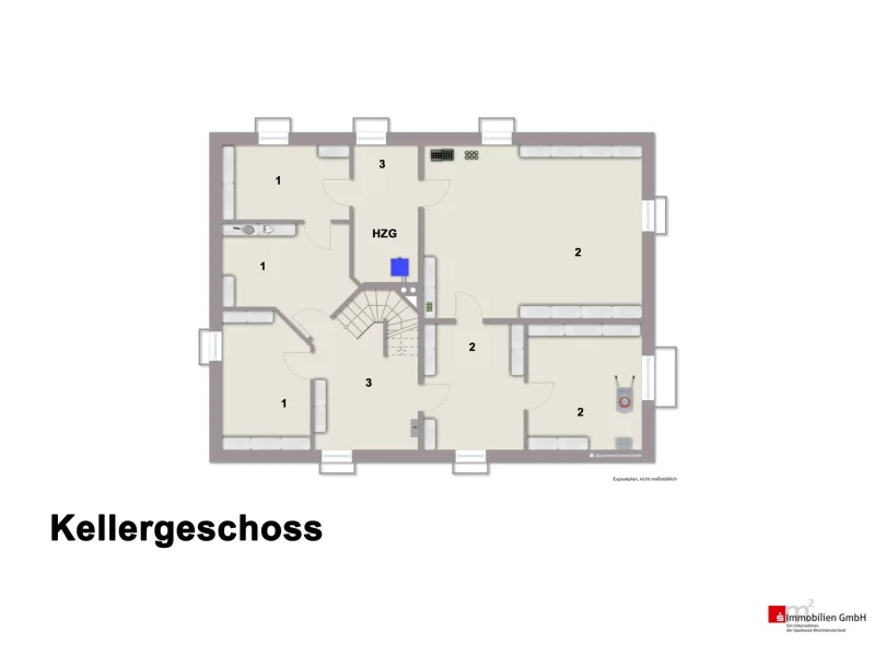 Grundriss Kellergeschoss