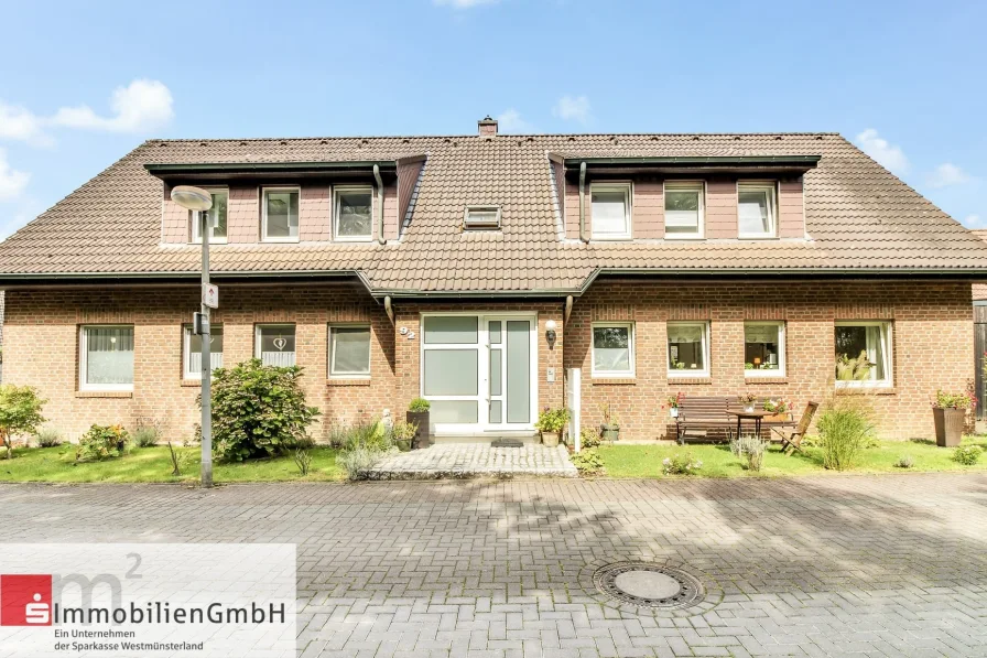 Außenansicht - Haus kaufen in Dülmen - Vermietetes 4-Parteienhaus am Quellberg in Dülmen! 