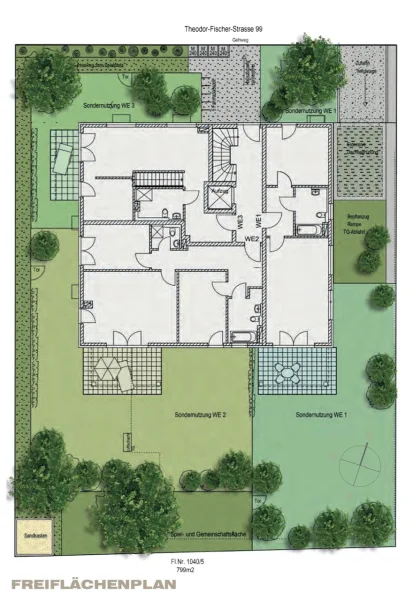 Freiflächenplan