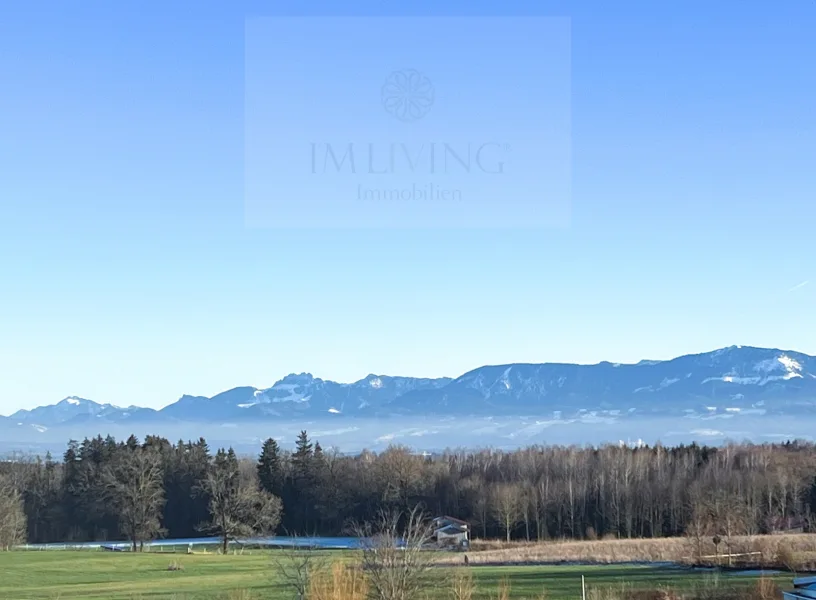  - Wohnung kaufen in Bad Aibling-Harthausen - Neubau trifft Natur: Modernes Wohnen mit Alpenblick in ruhiger Lage!