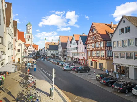 Marktplatz Biberach - Büro/Praxis mieten in Biberach an der Riß - Werbewirksam und zentral! Attraktive Gewerbefläche im Herzen Biberachs