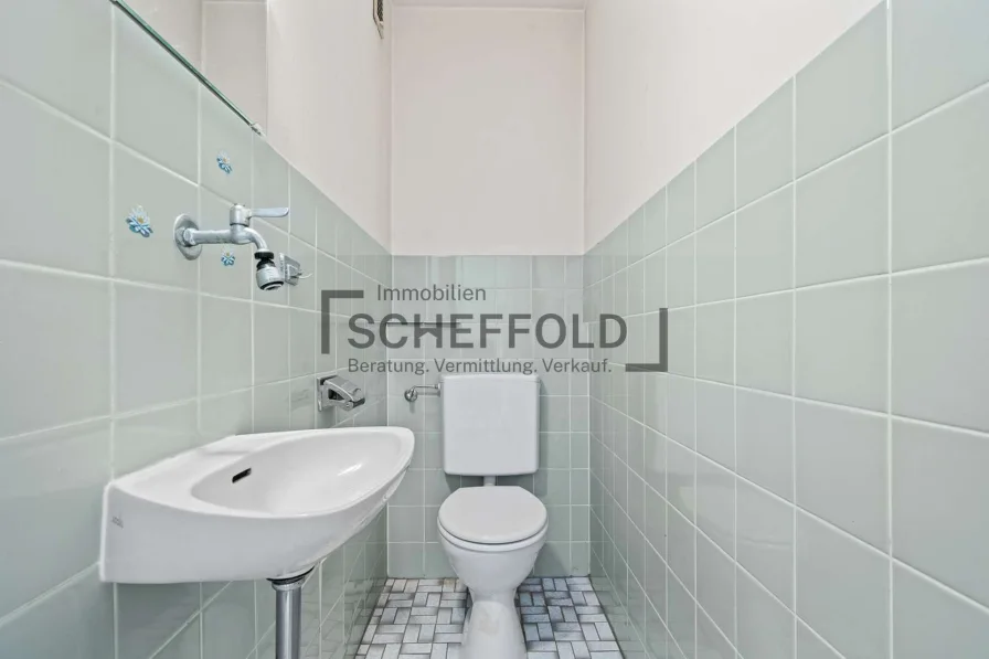 Toilette Obergeschoss