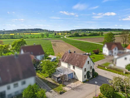 Umgebungsansicht  - Haus kaufen in Ehingen-Schaiblishausen - In naturnaher Lage! Energetisch gut aufgestelltes Haus mit schönem Gartengrundstück in Ortsrandlage