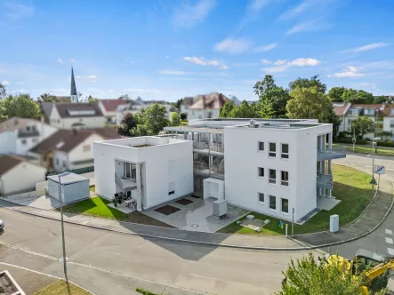 Nord-Ansicht - Wohnung kaufen in Ulm - Exklusiv! Barrierefreie 3,5-Zimmer-Eigentumswohnung im Penthouse