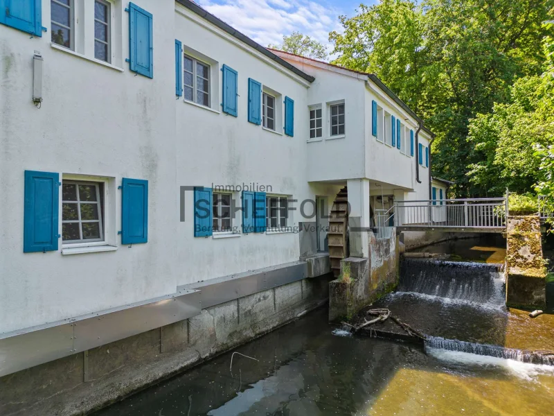 Rißmühle mit Brücke