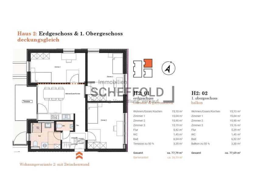 Grundriss H2W1