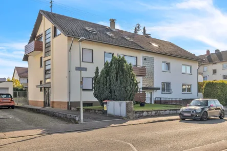 Hausansicht  - Haus kaufen in Karlsruhe - Zukunftssichere Kapitalanlage mitten in Daxlanden!