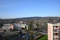 Ausblick vom Balkon