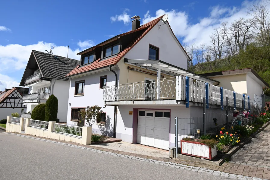 Außenansicht - Haus kaufen in Kenzingen - Wohnen an den Rebterrassen von HecklingenTolles Haus mit viel Potenzial !