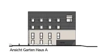 Ansicht Garten Haus A