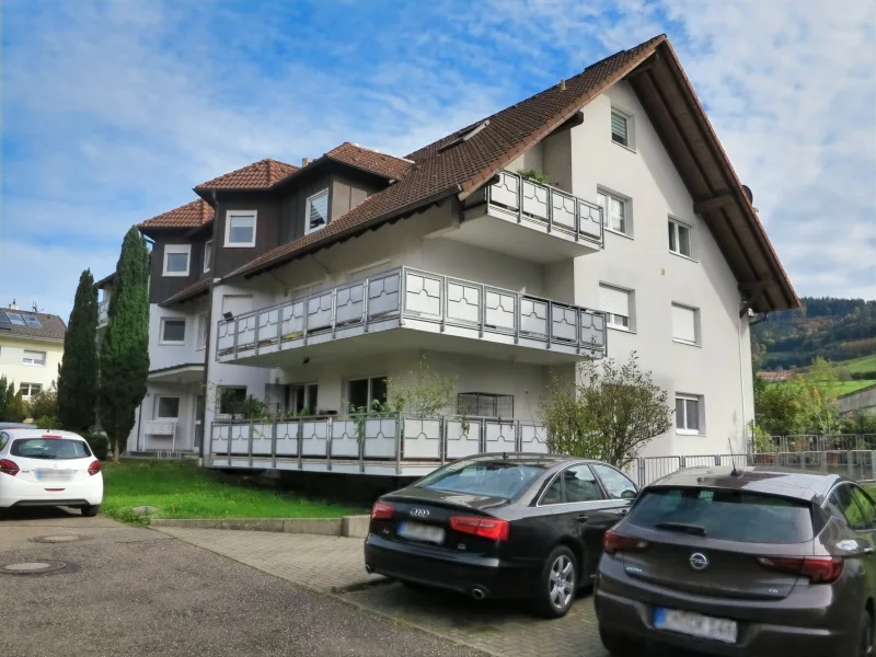 Blick aufs Haus