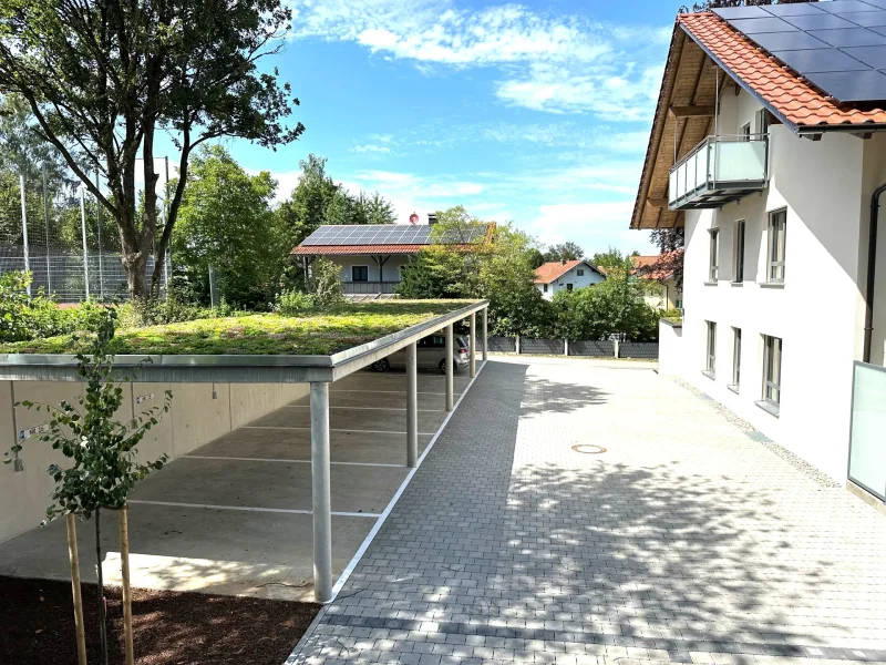 Carport-Stellplatz Westseite