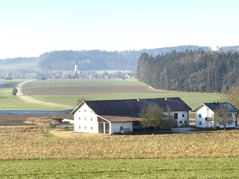 ruhige Lage in Dorfnähe