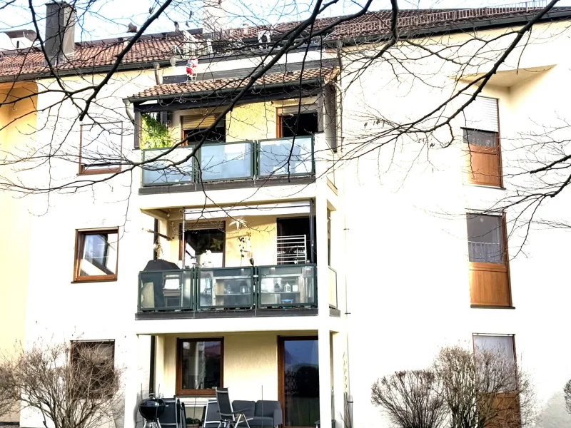 Balkon mit Westausrichtung