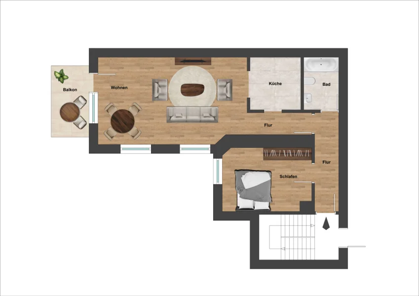 Westl.Vorstadt - Etage 1 - RS03OS