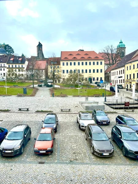 Blick aus dem Wohnzimmer