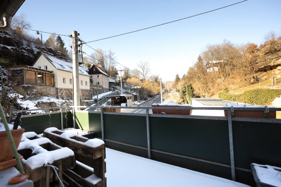 Großer Balkon