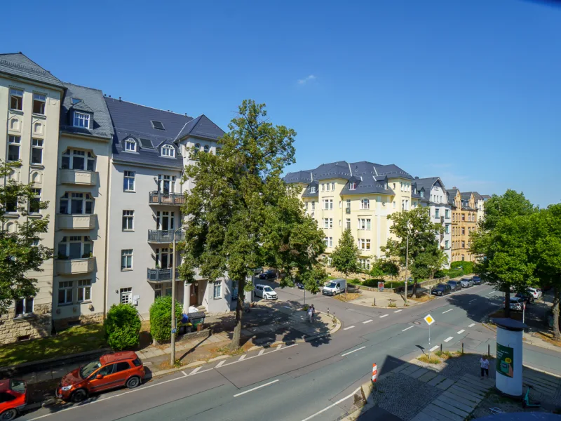 Straßenseite Ausblick