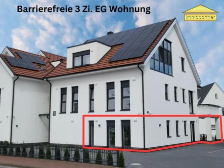 JB2404_Titel - Wohnung kaufen in Lemförde - Erdgeschoss Neubau-ETW - Barrierefrei - KfW 40 - Nähe Dümmer-See