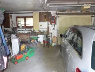 Garage mit Werkstatt