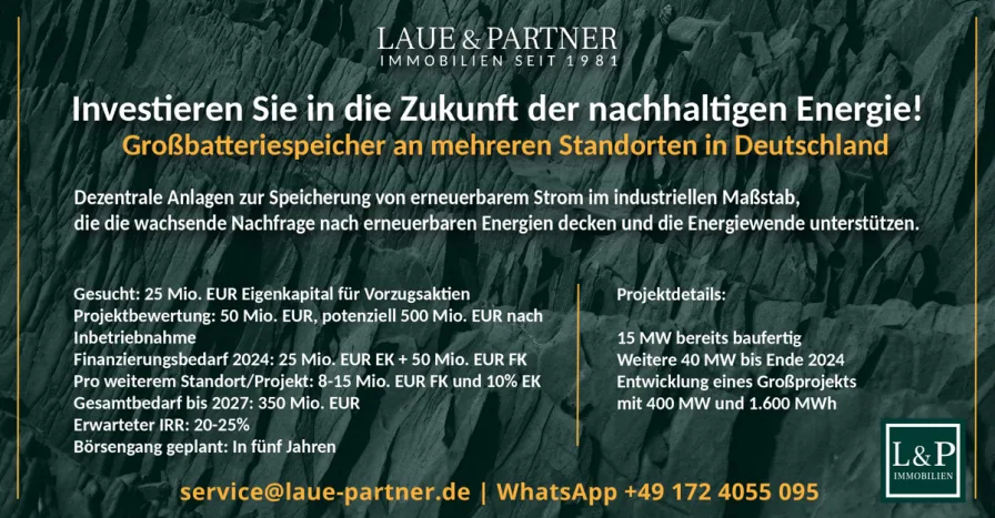 3.0 Großbatteriespeicher 1200x627 - Grundstück kaufen in Hamburg Eppendorf - Grüne Investionsgelegenheit!