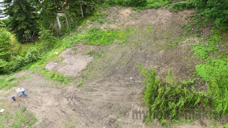 Baugrundstück Bamberg Memmelsdorf Luft  image007 - Grundstück kaufen in Memmelsdorf - Baugrundstück in bester Lage für Doppelhaushälfte in Memmelsdorf